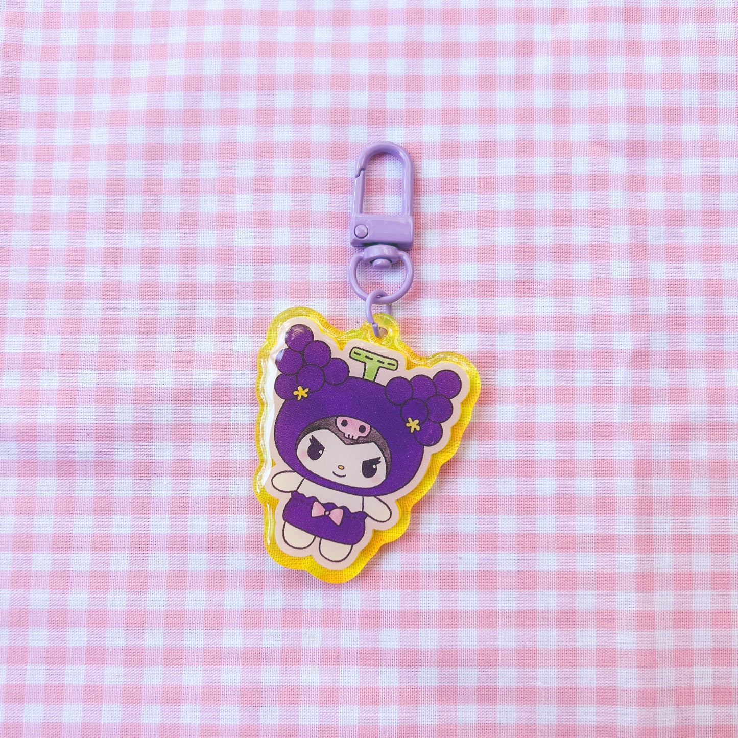 Sanrio Fruit Series Acrylic Keychain