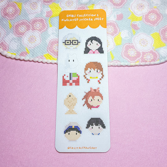 Ghibli Family 2 Sticker Sheet