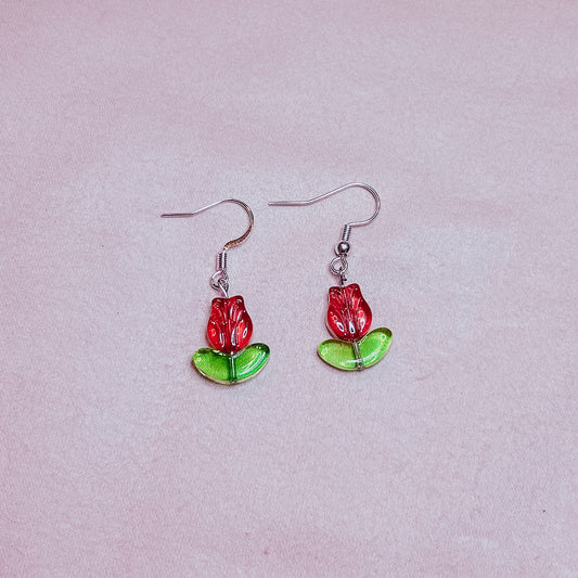 Rose Earrings