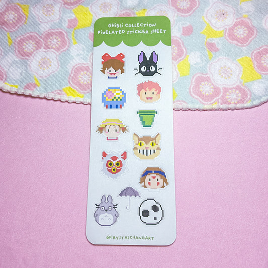Ghibli Family Sticker Sheet