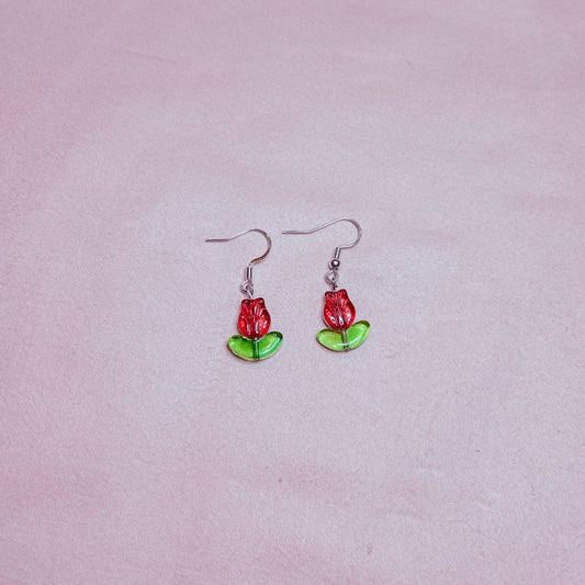 Rose Earrings