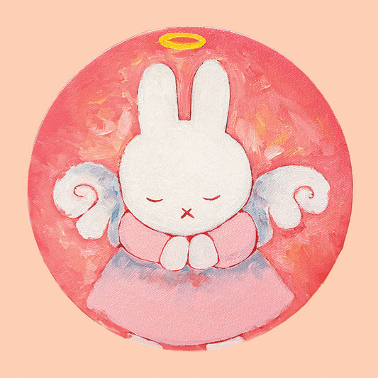Miffy Angel Original Painting