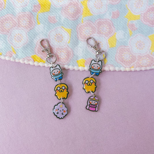 Adventure Buddies Linked Acrylic Keychain