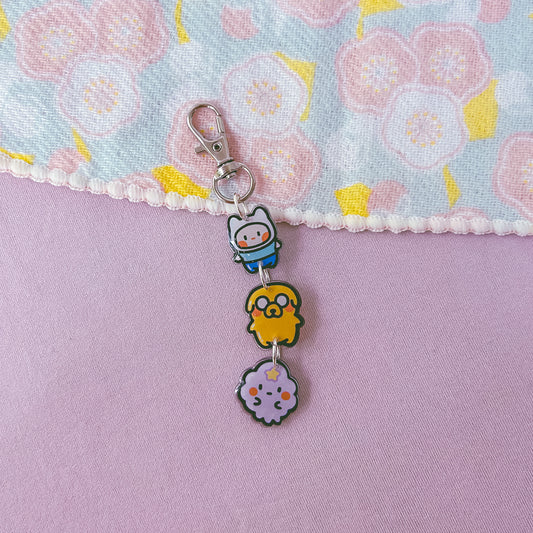 Adventure Buddies Linked Acrylic Keychain