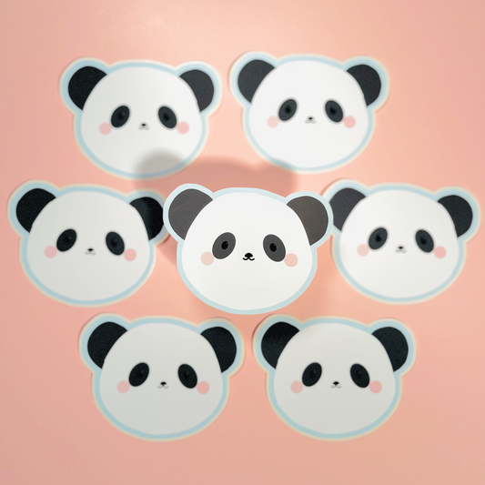 Kiko the Panda Vinyl Sticker